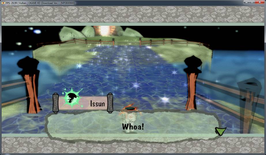 Okami emulation problems