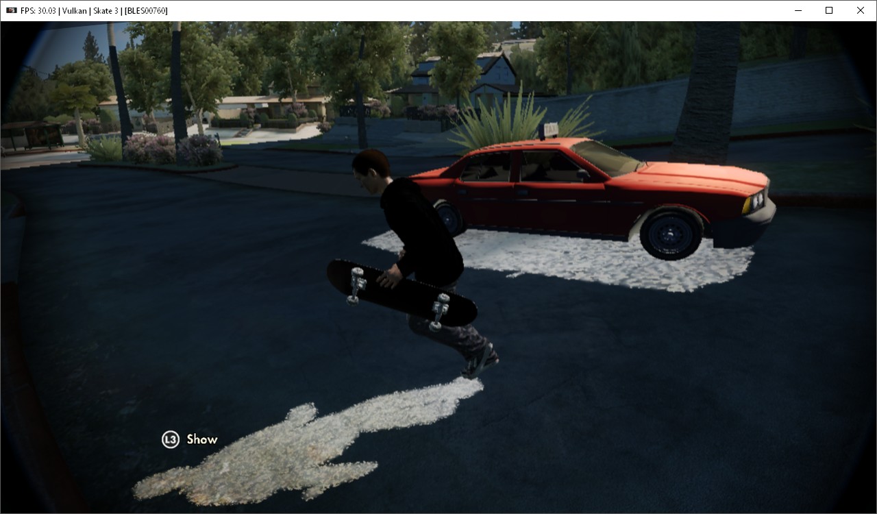 Skate 3 4K 60 FPS RPCS3 PS3 Emulator For PC 