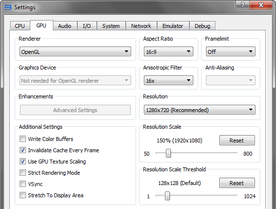 ps3 best settings