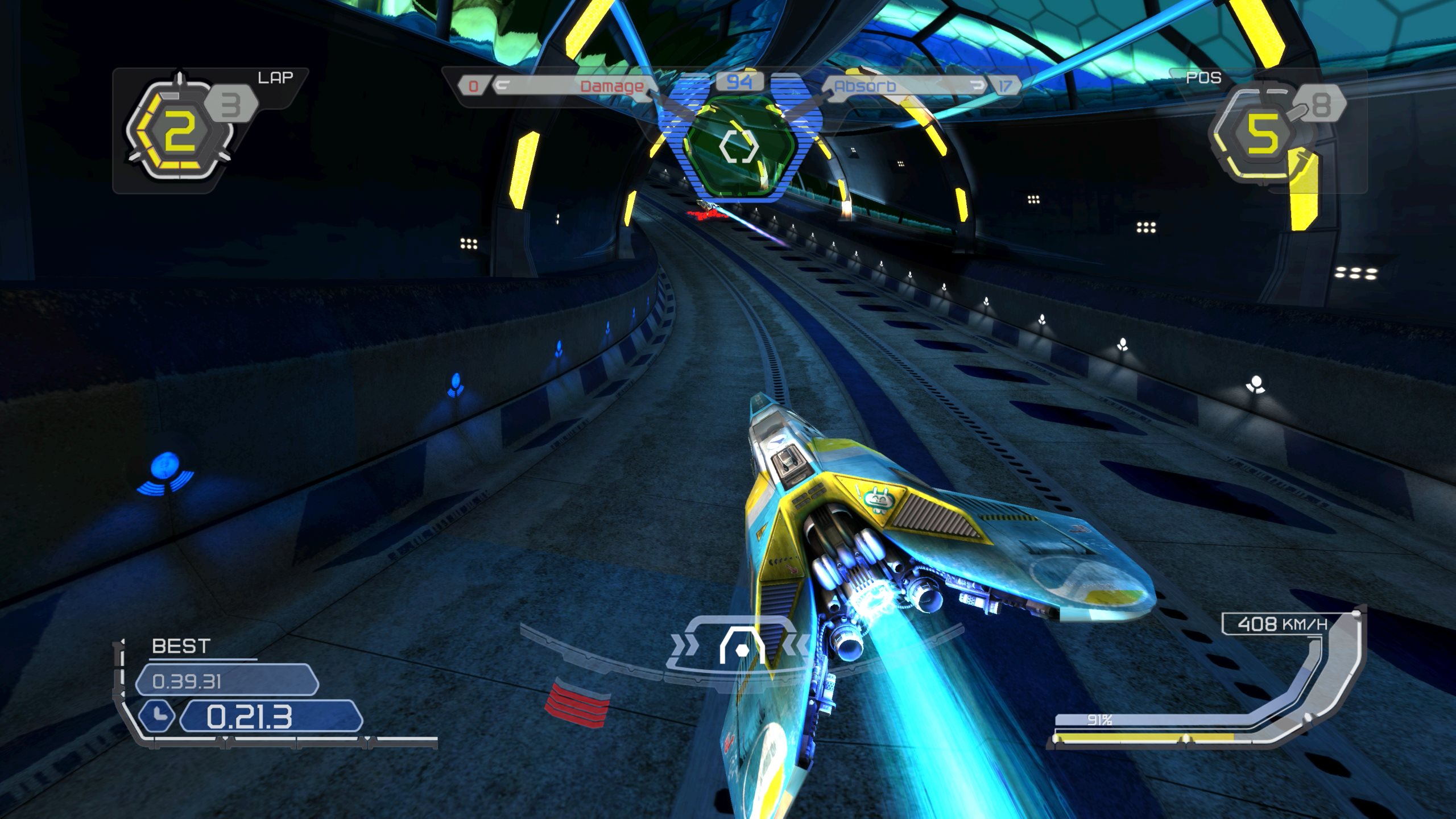 WipEout HD now goes past menus and goes Ingame, ready to race! 